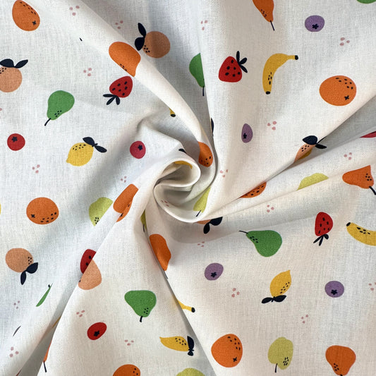 COTON MOTIF fruits