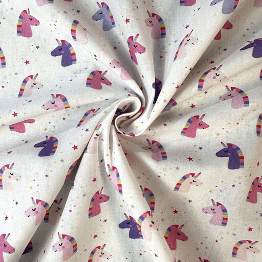 COTON IMPRIME licorne
