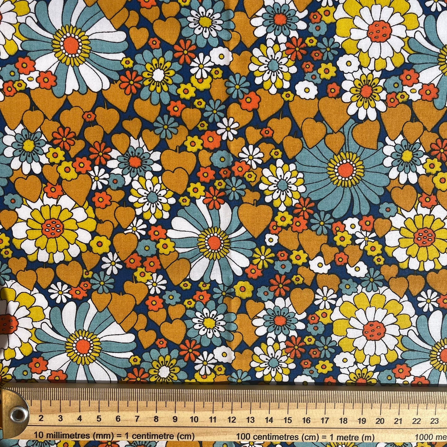 COTON IMPRIME fleurs