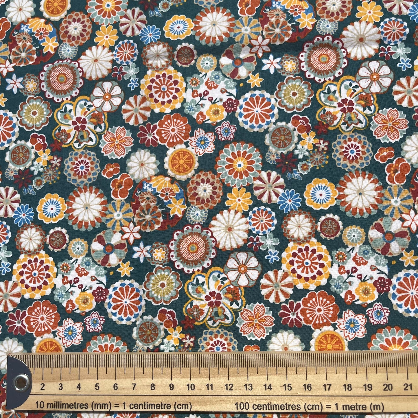 COTON IMPRIME fleurs