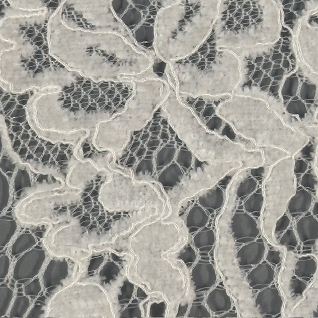DENTELLE Chenillée Ecrue