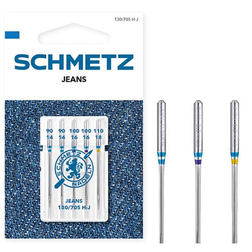 AIGUILLE A MACHINE A COUDRE Jean T90-110  SCHMETZ