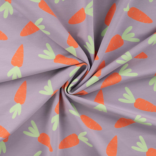 SWEAT FRENCH TERRY MOTIF QJUTIE carottes Parme