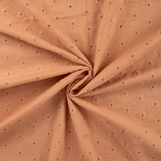 BRODERIE ANGLAISE Saumon QJUTIE