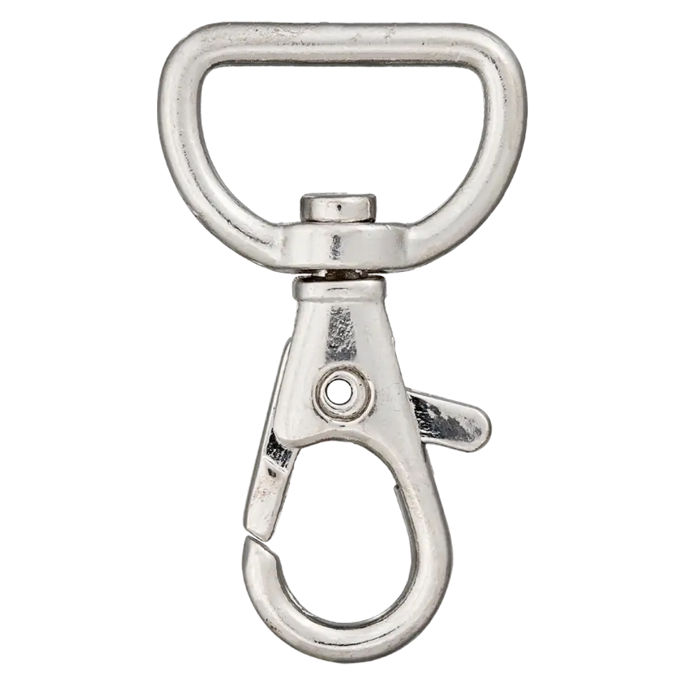 MOUSQUETON METAL Argent 20mm