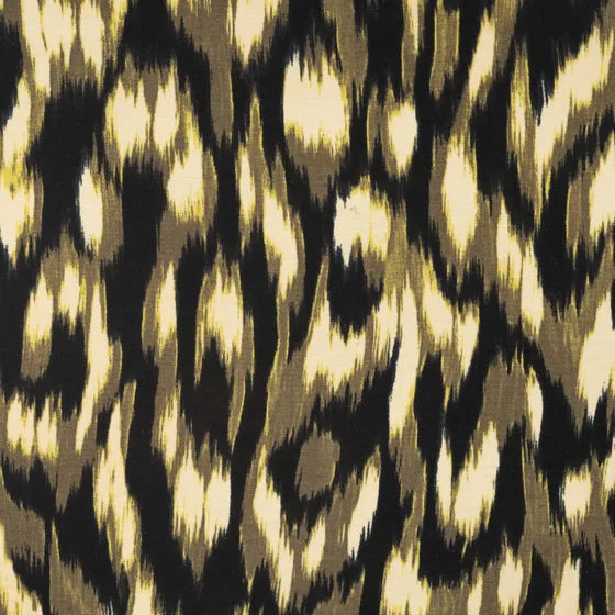 VISCOSE STRETCH IMPRIMEE Effet peinture Kaki