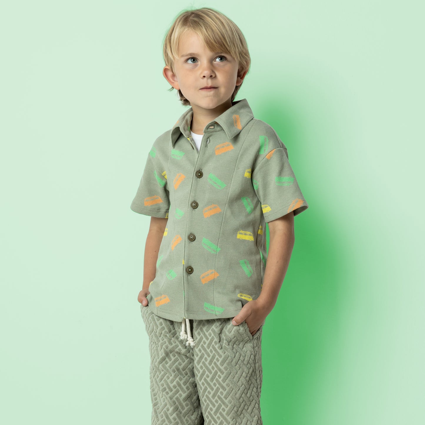 NID D'ABEILLE MINI QJUTIE IMPRIME mini van