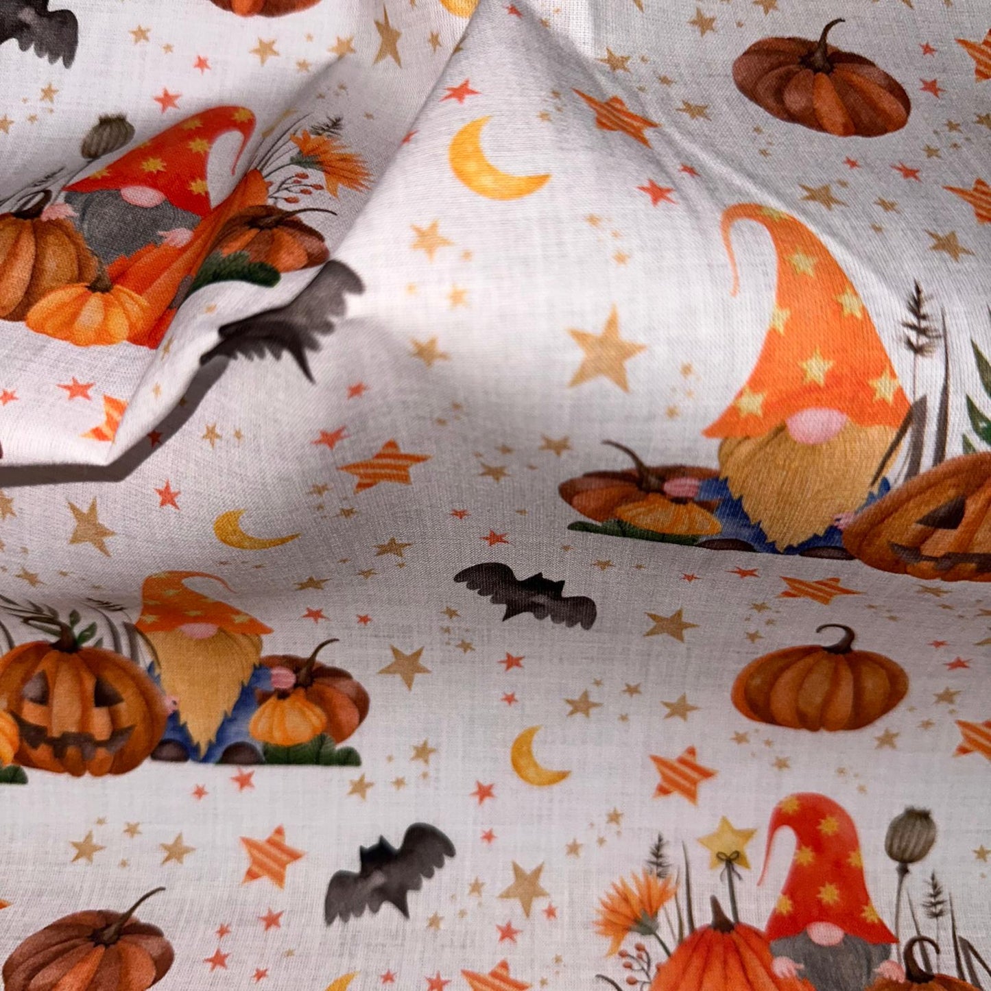 COTON IMPRIME Halloween Gnomes