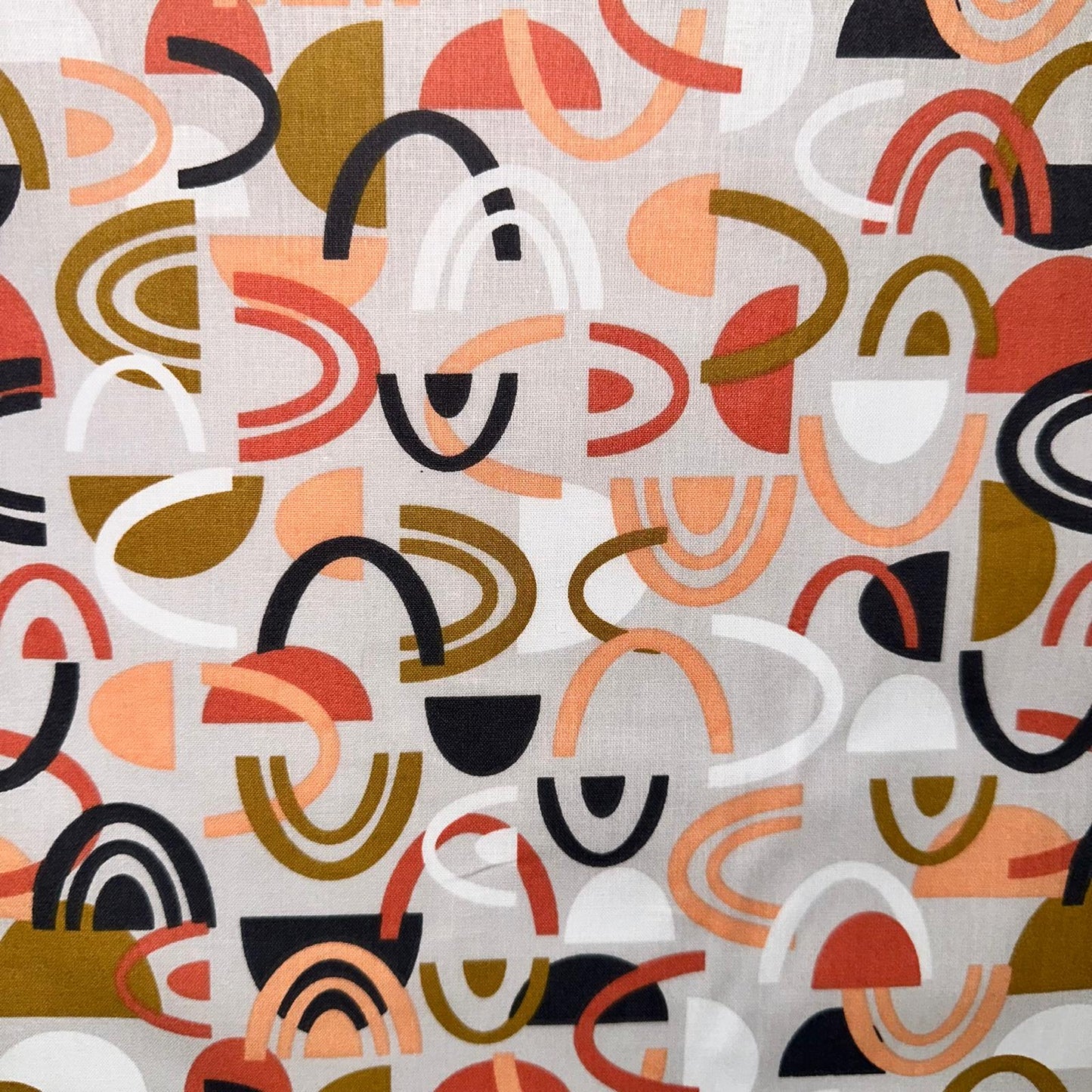 COTON IMPRIME Graphique Orangé