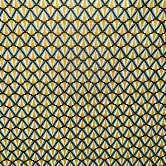 COTON IMPRIME Graphique  Bleu Canard