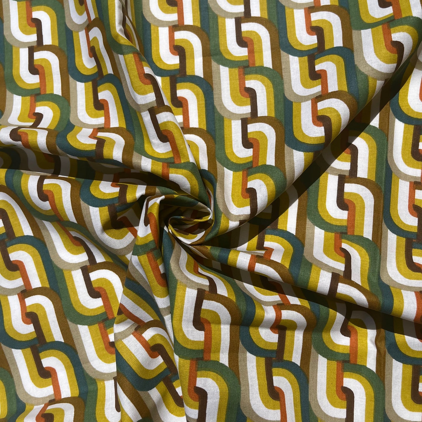 COTON IMPRIME géométrique