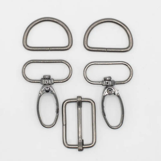 PACK ACCESSOIRES METAL argent vieilli 30mm
