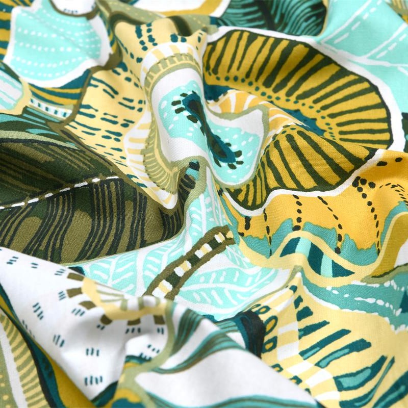 ENDUIT IMPRIME Feuillage Abstrait Vert Mania