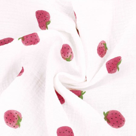 DOUBLE GAZE MOTIF Fraise