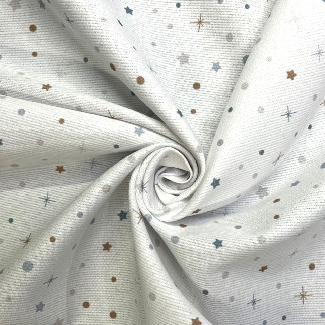 PIQUE DE COTON IMPRIME Etoiles