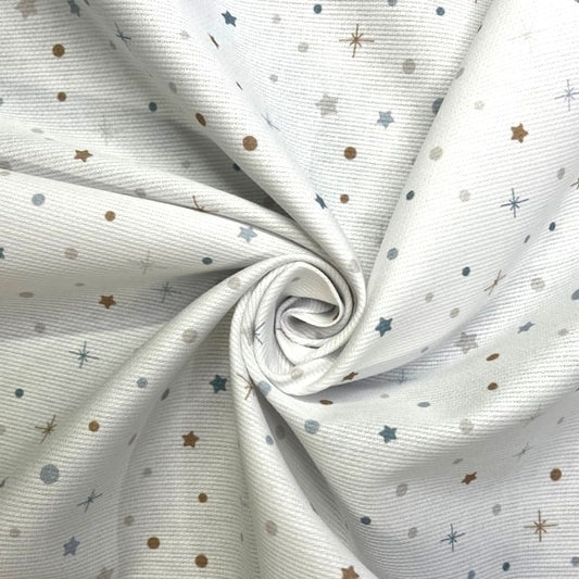 PIQUE DE COTON IMPRIME Etoiles