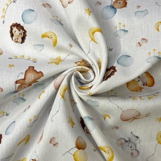 PIQUE DE COTON IMPRIME Nounours