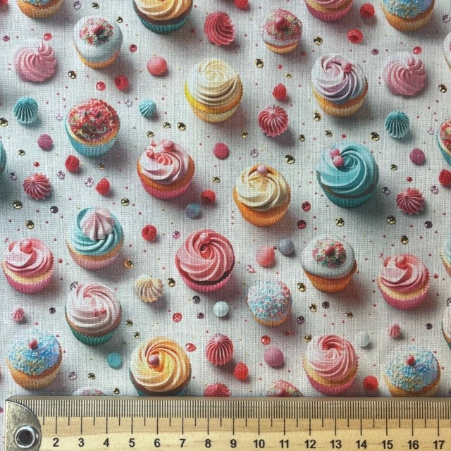 COTON IMPRIME 3D Cup Cake