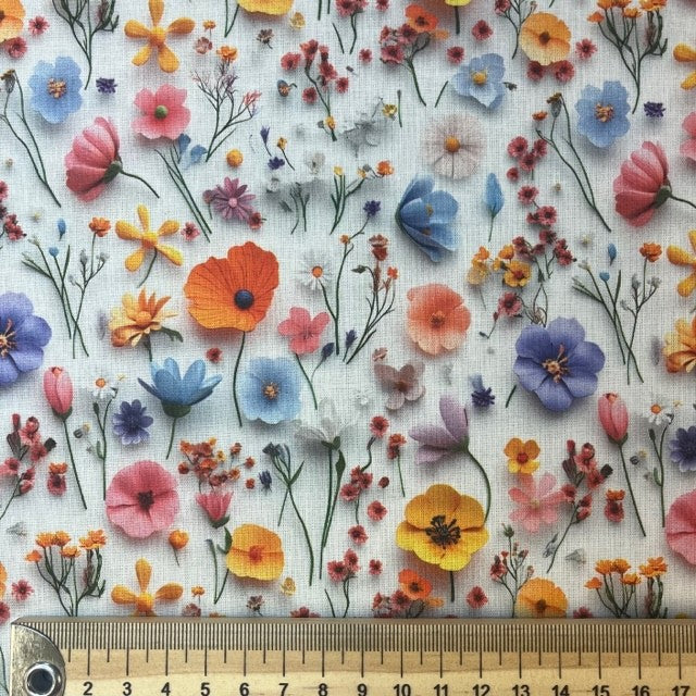 ENDUIT IMPRIME 3D Fleurs du jardin