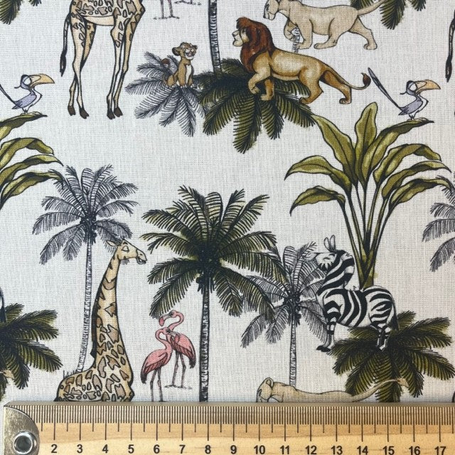 COTON IMPRIME Licence Le Roi Lion