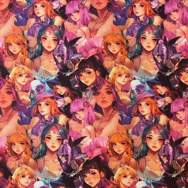 COTON IMPRIME Licence MANGA Sakura